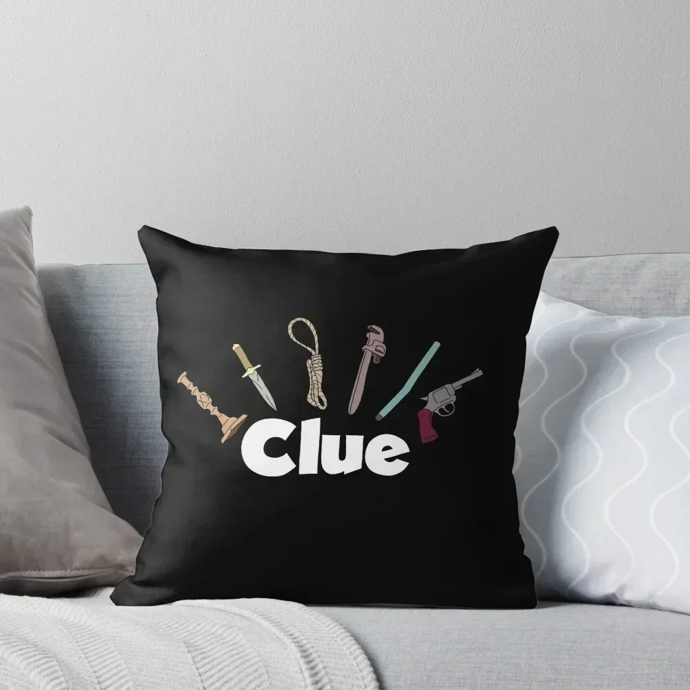 

Clue Logo Throw Pillow Decorative Cushion Cover Pillowcases For Pillows bed pillows Decorative Cushions For Luxury Sofa pillow