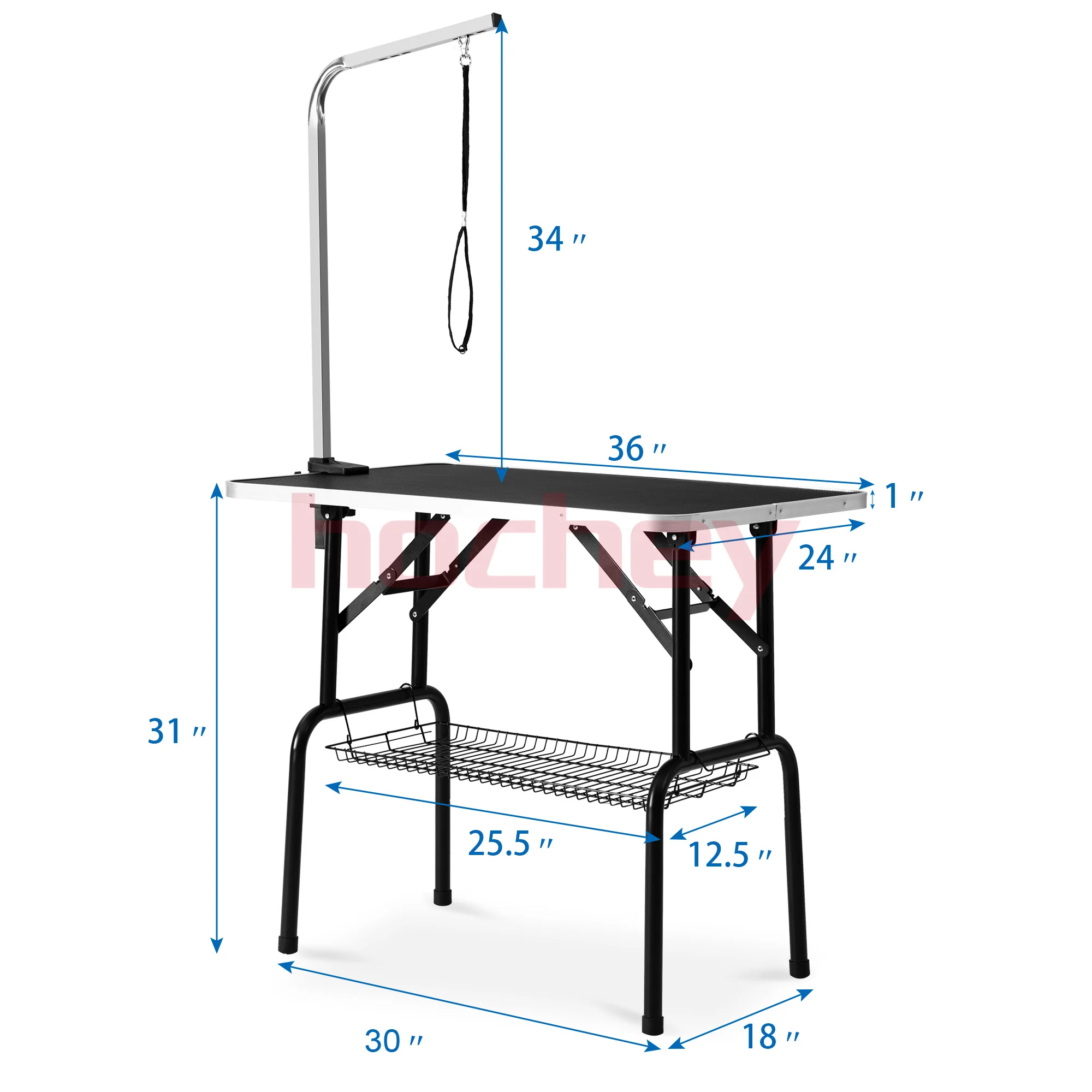 Veterinary Hospital Hydraulic Pet Cosmetic Table Large with Plug Professional Adjustable Pet Cosmetic Table