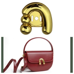 Factory Customized Bag Magnetic Purse Hardware Bag Lock Accessories Metal Clasp Turn Locks Twist Button for Handbag