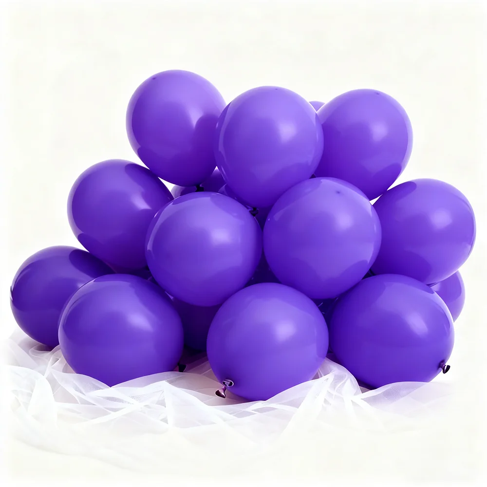 20/50 قطعة ماتي بالون سميكة اللاتكس بالون صغير 10 بوصة 12 بوصة أسود وردي بالون عيد ميلاد الزفاف مهرجان الطرف الديكور #6