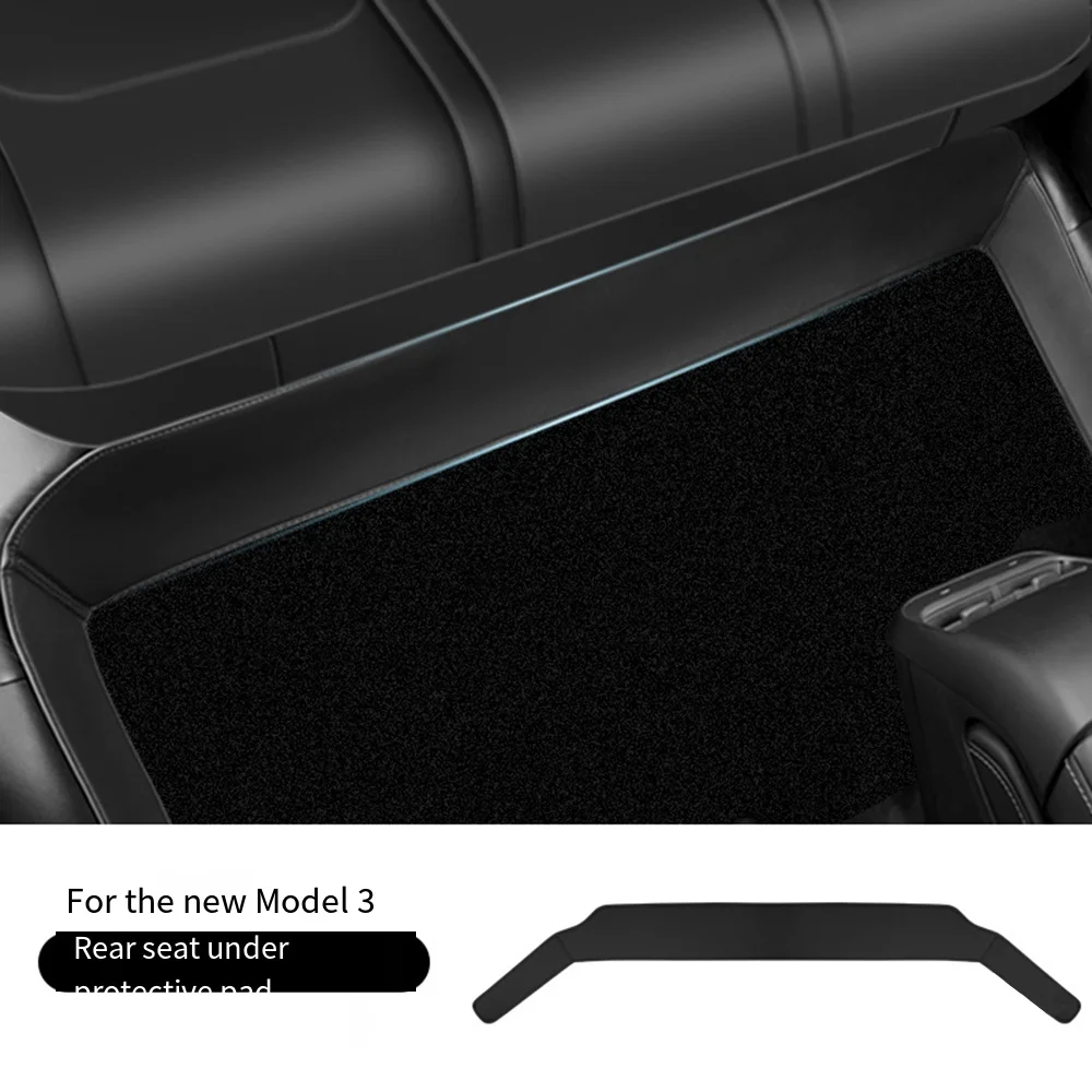 

Rear Seat Lower Protective Mat for Tesla Model Y Model 3 Highland Electric Vehicle Protective Pad Car Accessories