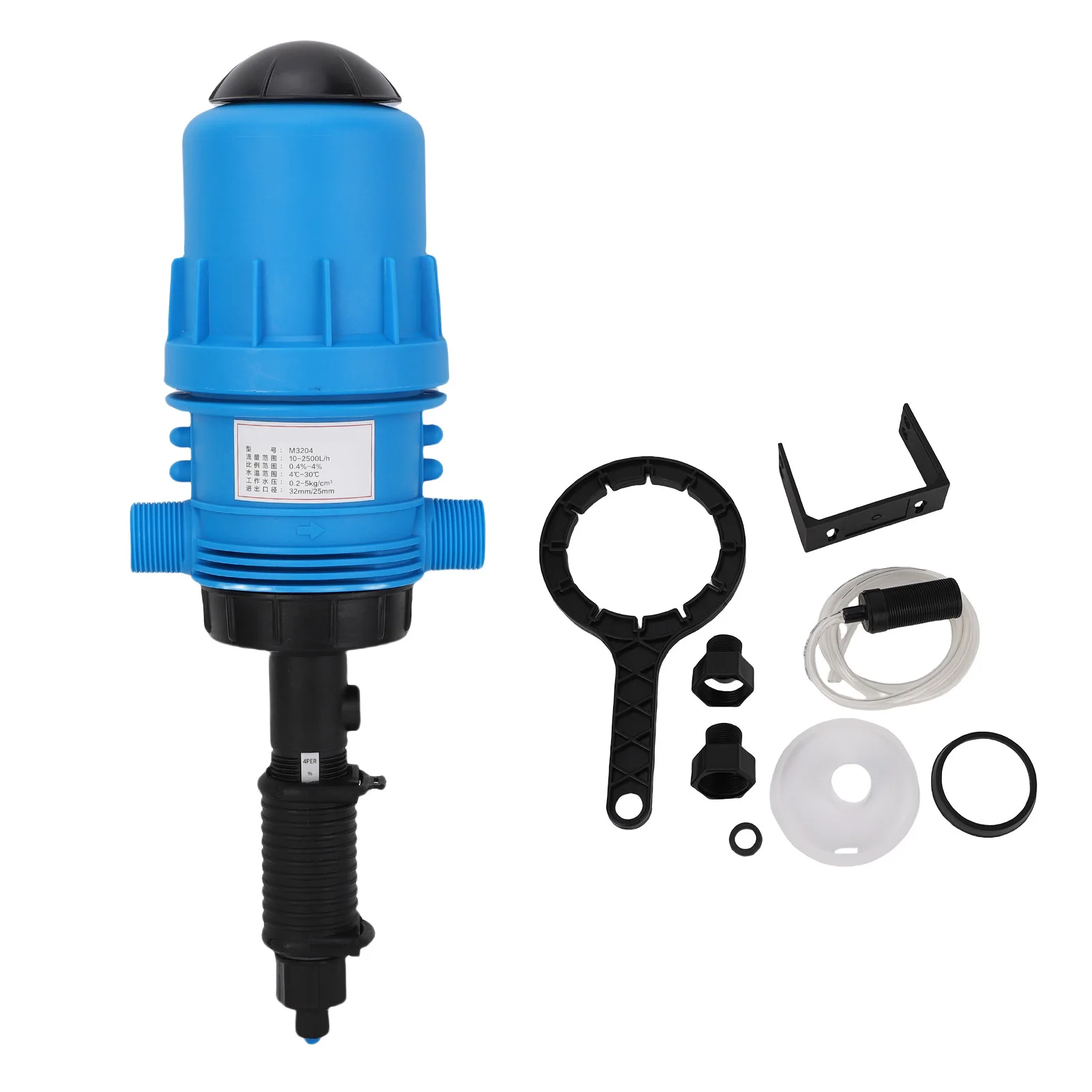 

Fertilizer Injector G1 G3/4 Male Thread 0.4%-4% Drip Irrigation Injector Erosion Proof Pump Body Automatic Dosing Pump