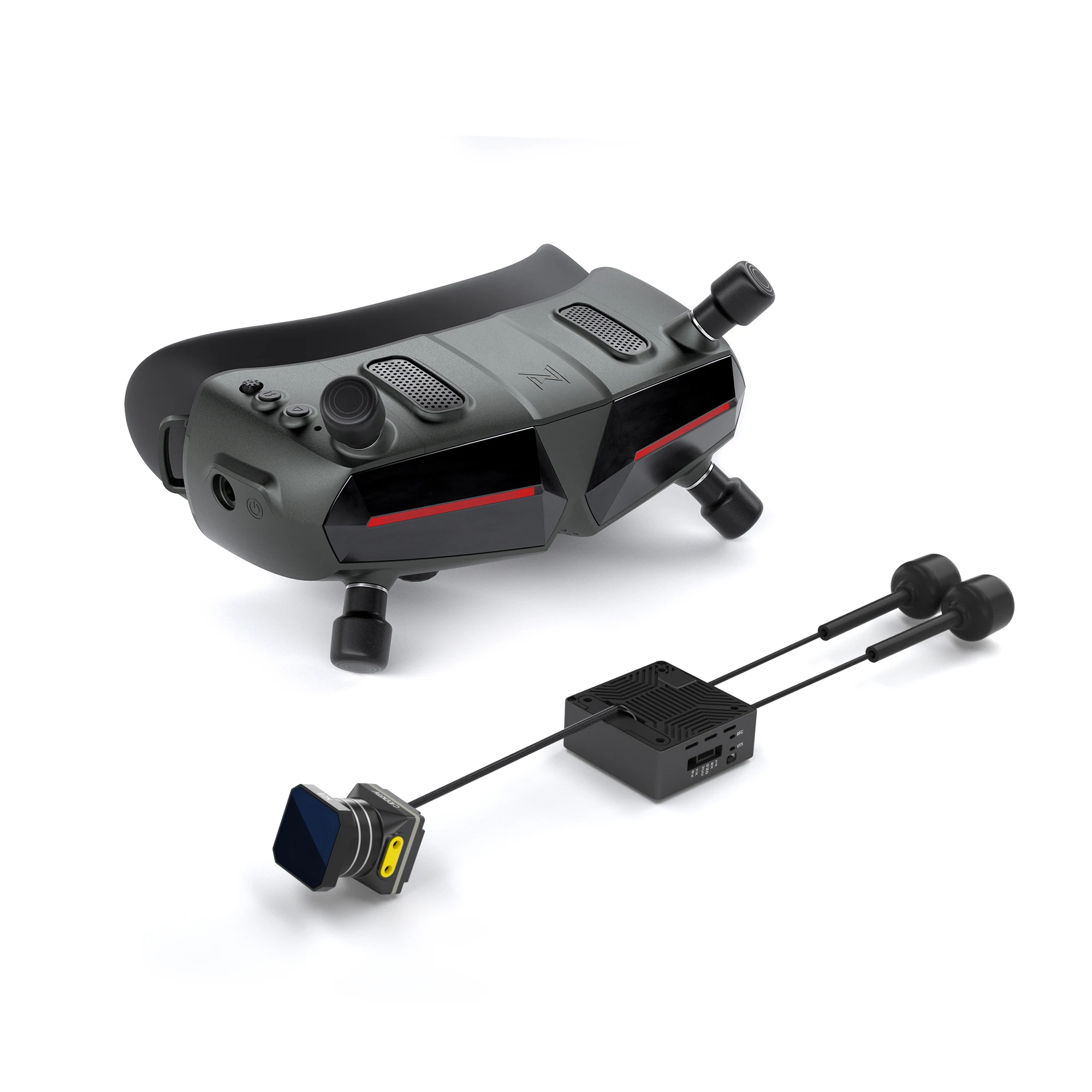 Walksnail Avatar HD Goggles X 5.8GHz 1920*1080 FPV-bril Videobril Head Tracker Steadyview-ontvanger voor RC Drone Racing