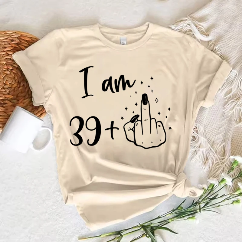 Original 1986 Women's T-Shirt Vintage 1986 Birthday Graphic T Shirts Women 40th Birthday T-shirt 40th Birthday Gift Female Tops
