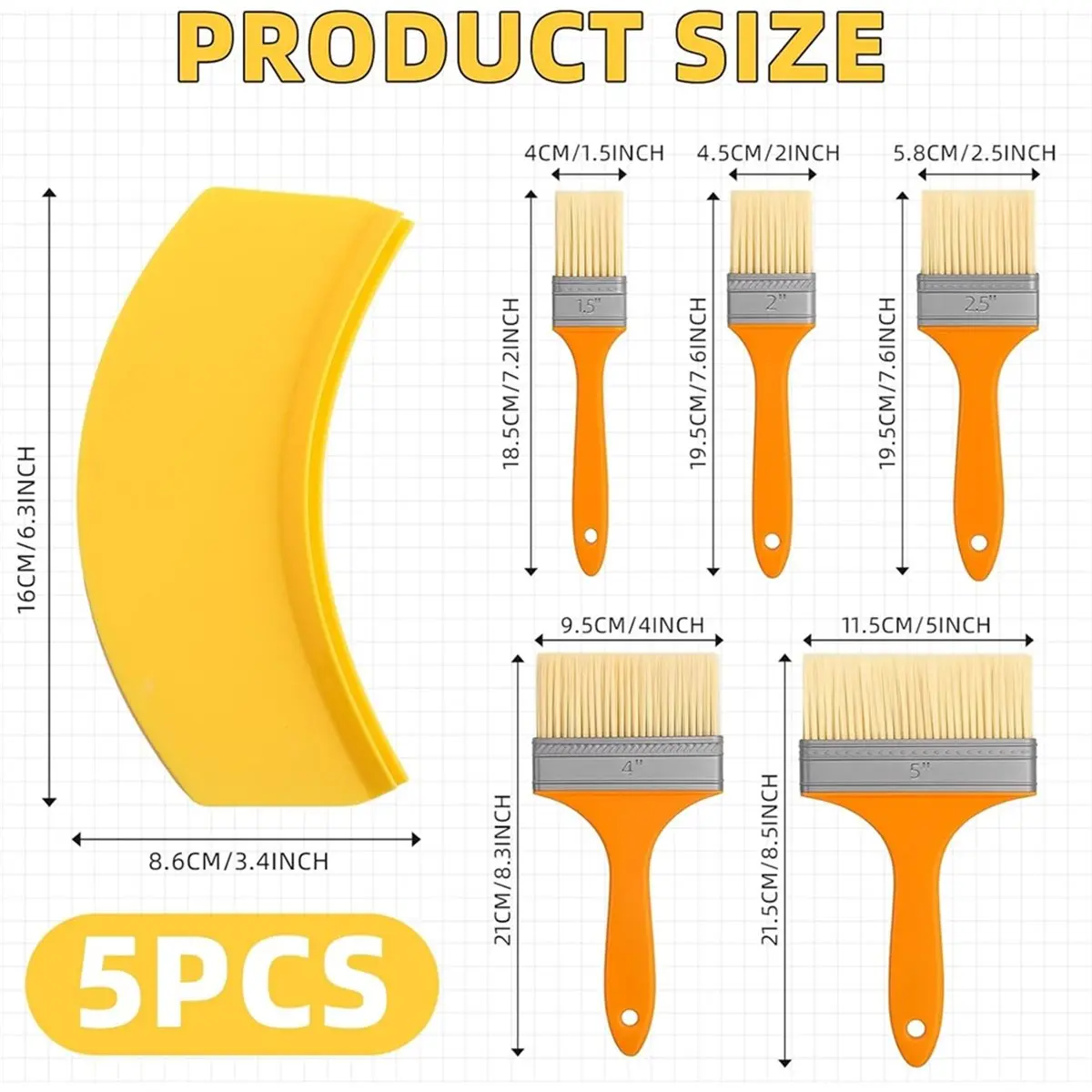 

Набор из 10 насадок-дозаторов для банок с краской (1 галлон), насадки для заливки с кисточками, подходят для банок объемом 1 пинт, для латексных и масляных красок