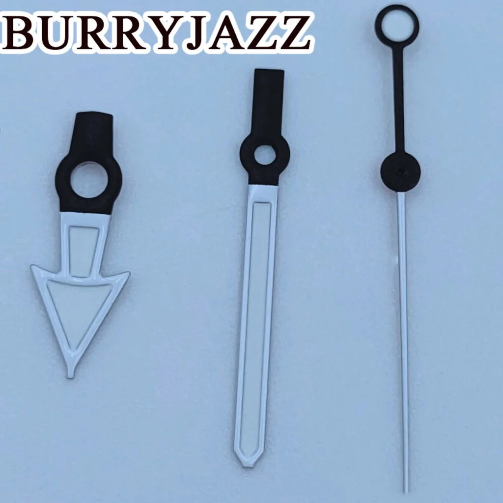 

BURRYJAZZ NH35 NH36 NH38 7S26 7S36 4R35 4R36 Watch Hands Black White Hands Green Luminous