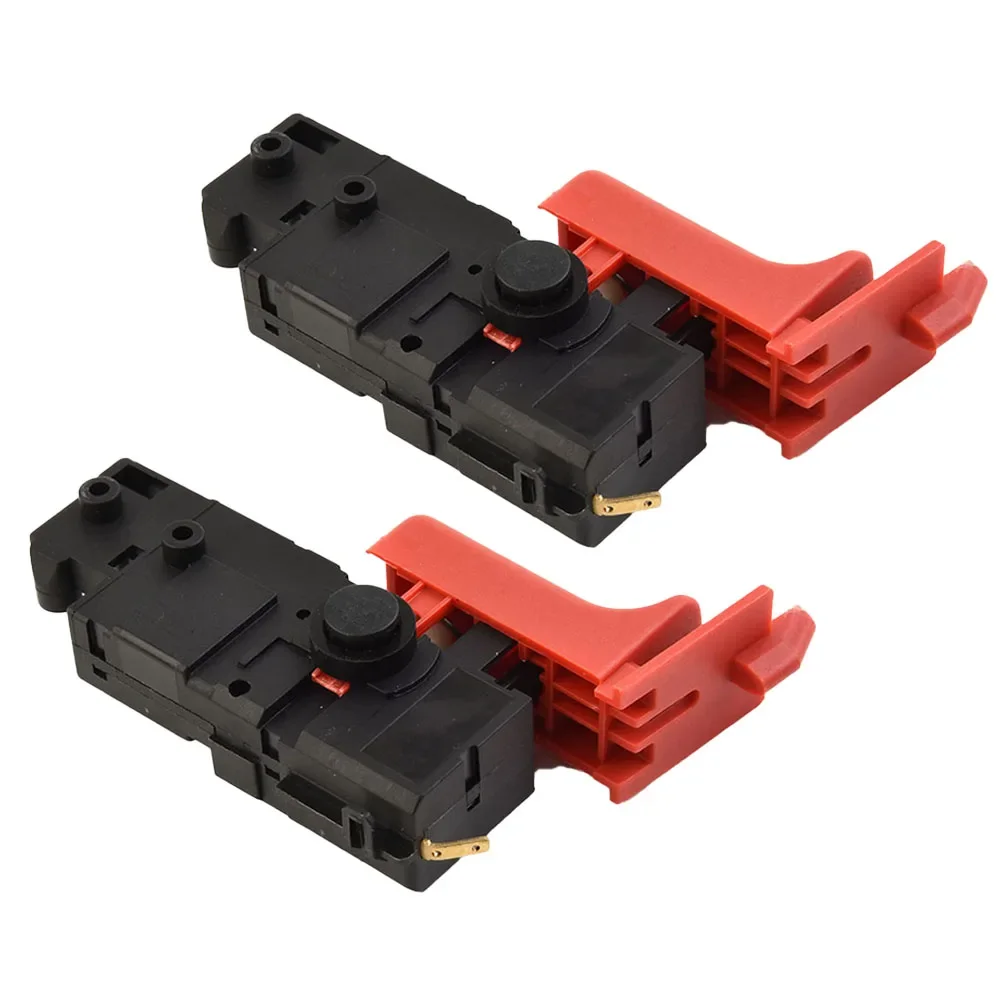 2PCS AC 220V Rotory Hammer Switch Electric Hammer Drill Switch Replacement For Bosch BH2-26DE GBH2-26DFR GBH 2-26E