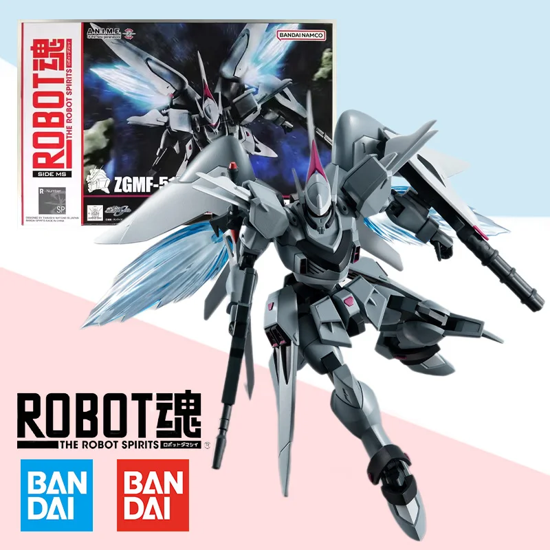 

Bandai Original box Robot Spirits MOBILE SUIT ZGMF-515 CGUE GUNDAM VER ANIME full Action model kit finished toy gift for kids