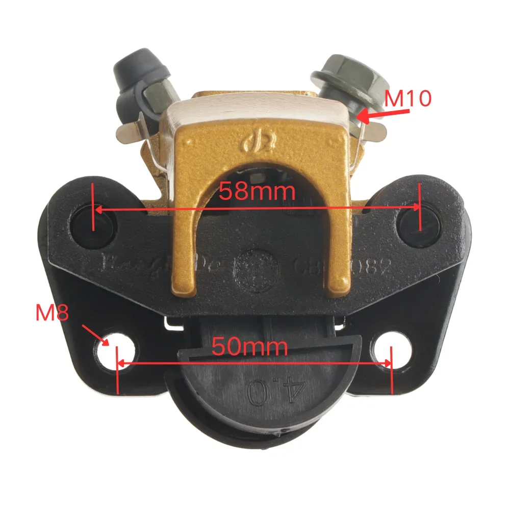 Left/Right ATV Go Kart Buggy Quad Bike Front Hydraulic Disc Brake Caliper Lower Pump For 50cc 70cc 90cc 110cc 125cc Accessories