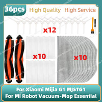 Compatible For Xiaomi Mijia G1 MJSTG1, Mi Robot Vacuum Mop Essential SKV4136GL Parts Main Side Brush Hepa Filter Mop Cloth Rag