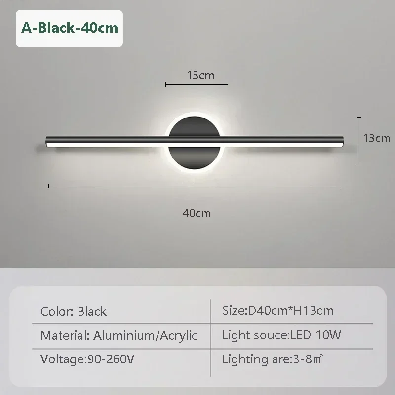 Black 40cm