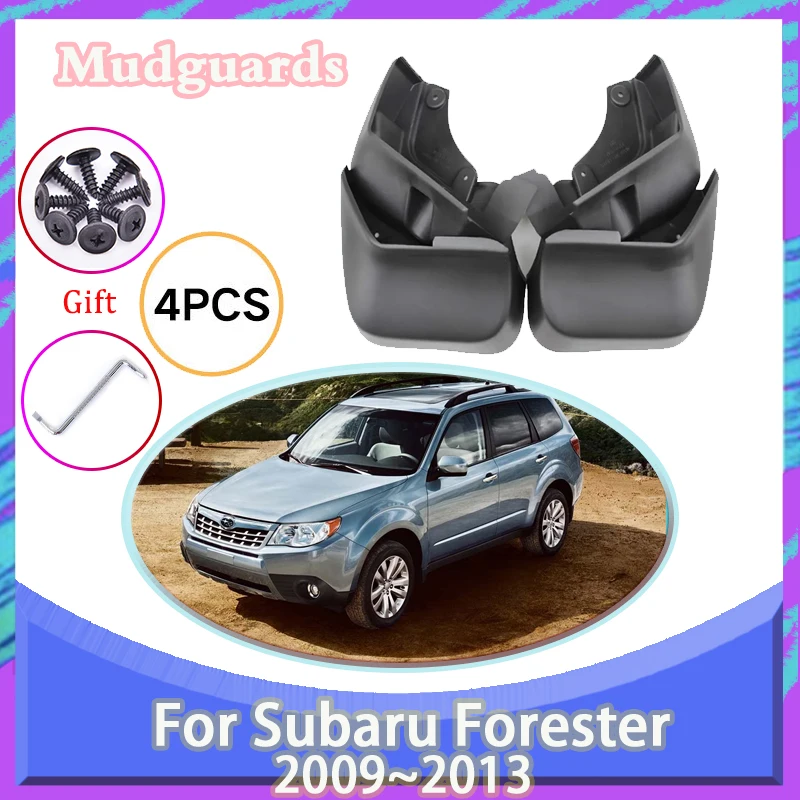 

Car Mud Guards For Subaru Forester SH 2009~2013 Front Rear Wheel Mud Flaps MudFlaps Fender Splash Protect Mudguards Accessories