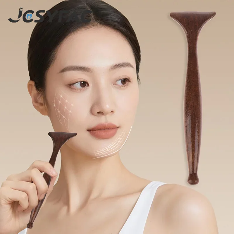 

Therapy Massage Stick Health Care Sandalwood Gua Sha Board Stick Lymphatic Drainage Massage Scraping For Relaxation And Recovery
