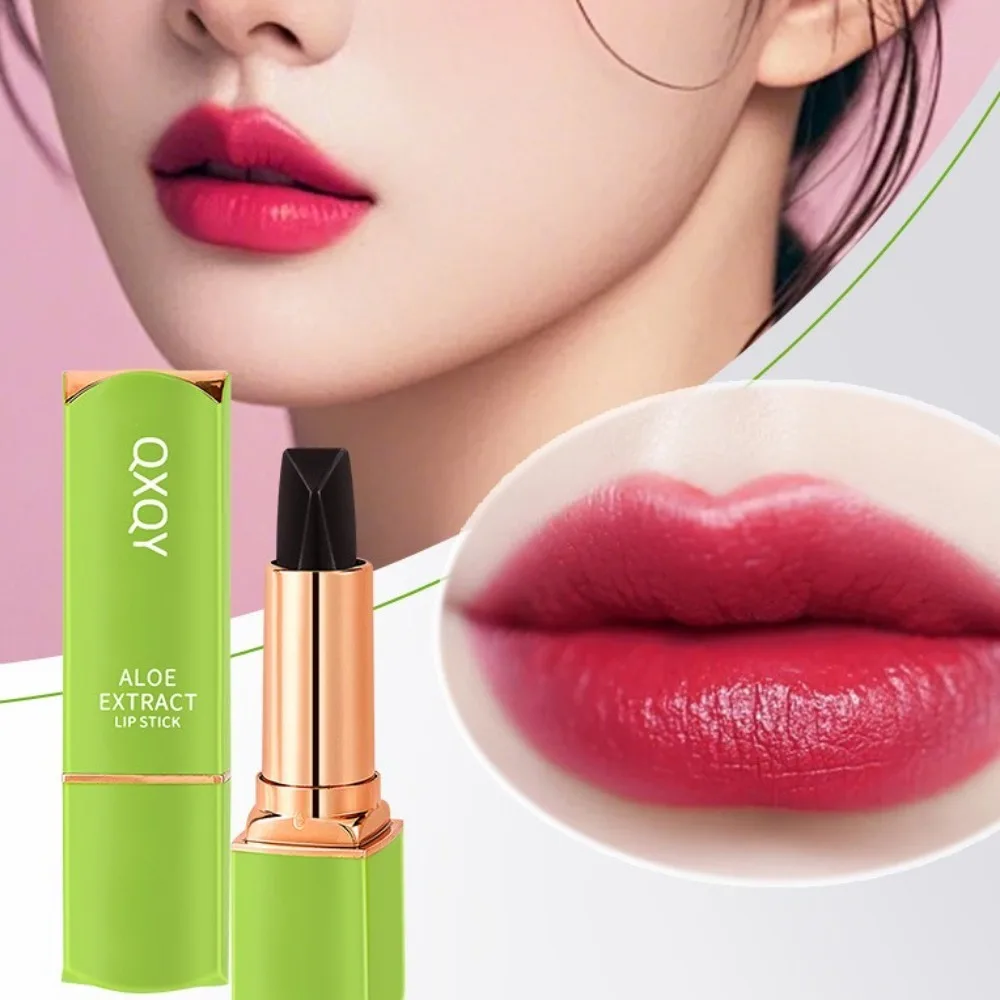 Rouge à lèvres Tri Color imperméable, brillant à lèvres Pseudo naturel, développement des couleurs, tasse antiadhésive, vernis à lèvres nu pour femmes