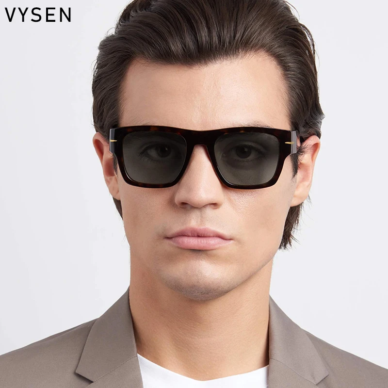 

Polarized Square Sunglasses Men 2024 Luxury Brand Vintage Rectangle Sun Glasses For Male Fashion Driving Shades Eyewear UV400