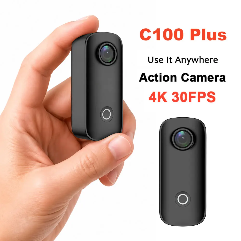sjcam-c100-thumb-action-camera-4k-30fps-eis-30m-waterproof-with-case-for-vlogging-cycling-skiing-fishing-outdoor-sport