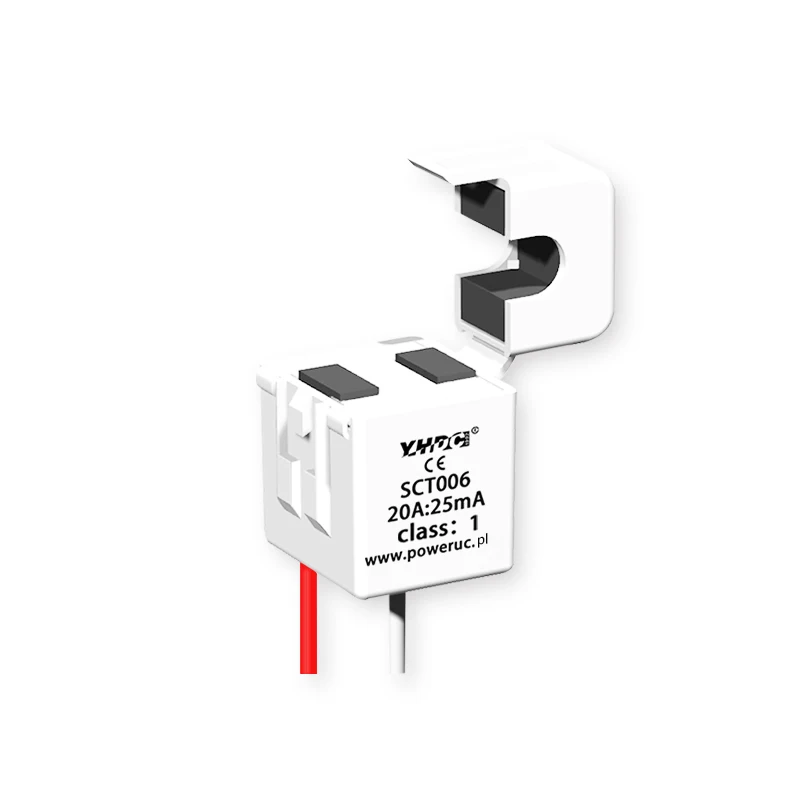 YHDC Split Core Current Transformer SCT006 Rated Input 1A/5A/10A/20A Output 1mA/2.5mA/5mA/10mA/20mA/25mA 1%