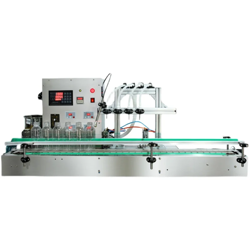 Liquid Filling Machine Assembly Line Conveyor Conveyor Dispenser Automatic Intelligent Multi-head Filling