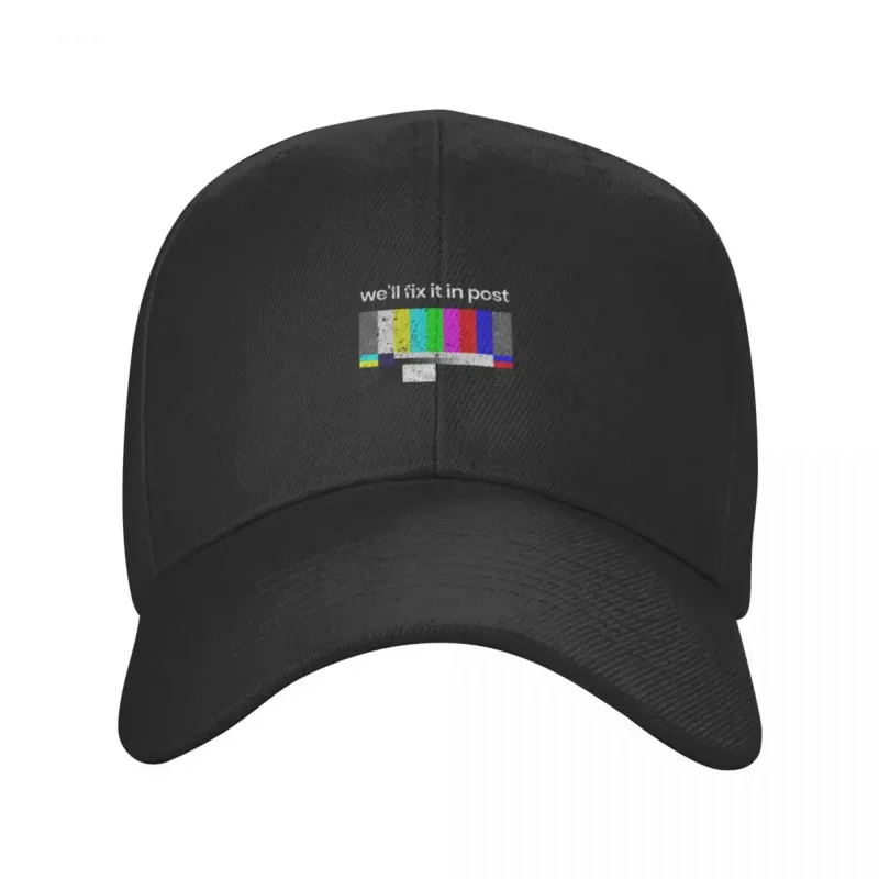 Cinematographer Filmmaker Editor Producer Director Film Crew GiftWell Fix it in Post Baseball Cap cute For Girls Men's