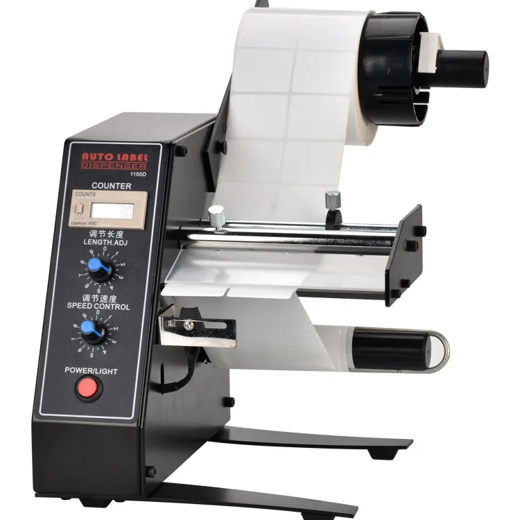 1150D Automatic Label Peeling Machine Counting Function Label Separator Sticker Stripping Processing Equipment