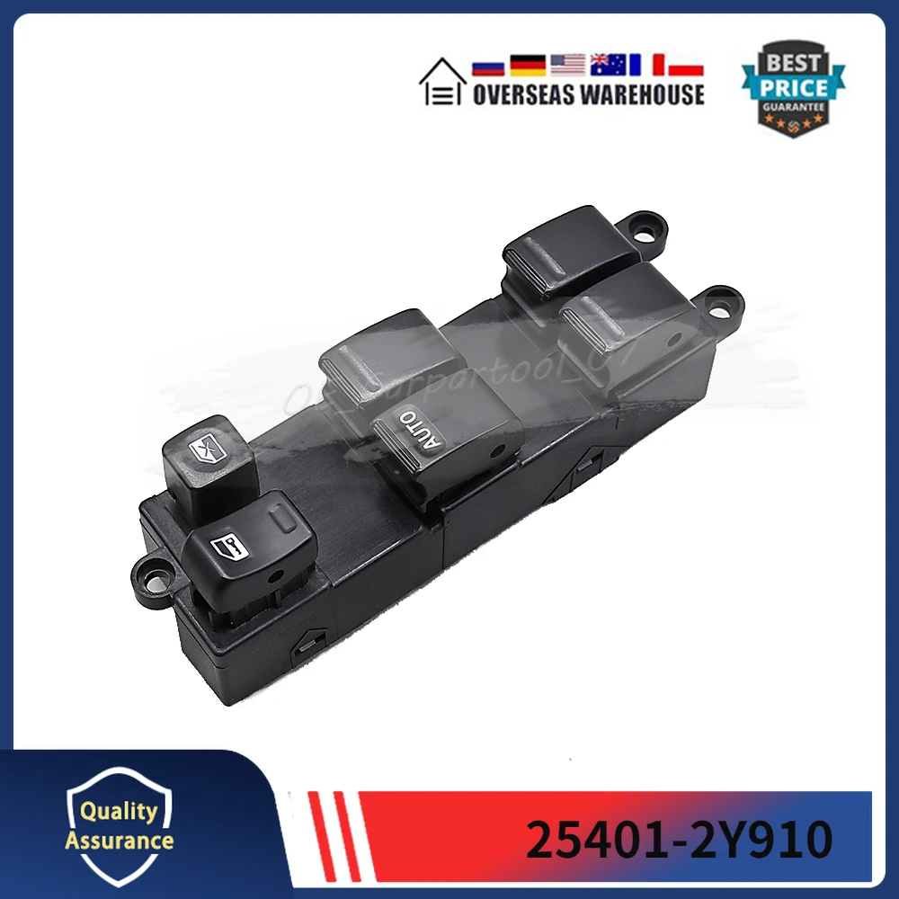 

Fits For 1999-2001 Nissan Maxima 2002-2006 Subaru Impreza 2002-2004 Infiniti I-35 Power Window Master Switch 25401-2Y910