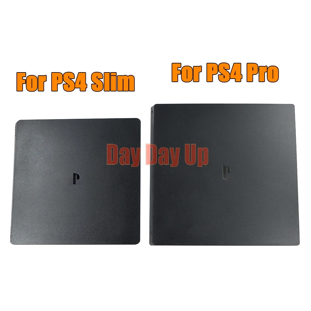 8PCS For PS4 Pro Console Top Cover Front Upper Shell Faceplate Cover Protective Shell Game Accessories For PS4 Slim