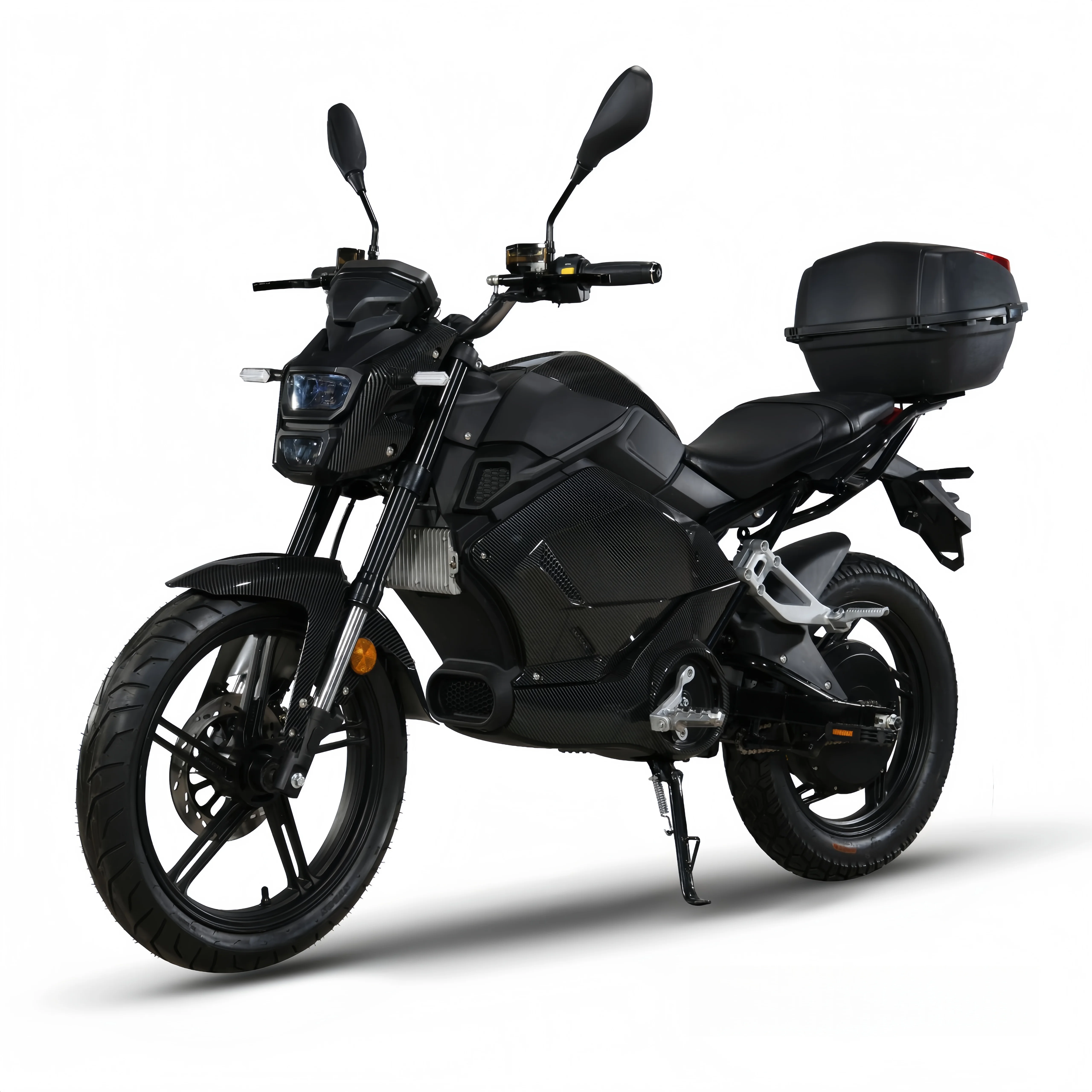 Electric Motorcycle Electric Streetbikes Cargo Electric Motorcycle for Sale 3000W Motor Power 72V Voltage for Delivery