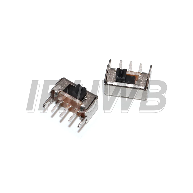 20 Stück SK12D07VG4 6 Größen SK12D07 Kippschalter 3Pin PCB 2 Position 1P2T SPDT Miniatur-Schiebe-Seitenknopf