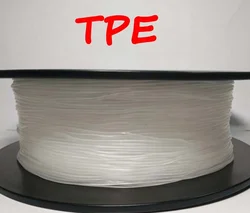 TPE 0.5KG 1.75mm 3d printing filament Flexible Plastic Material Consumables For MakerBot RepRap UP Mendel