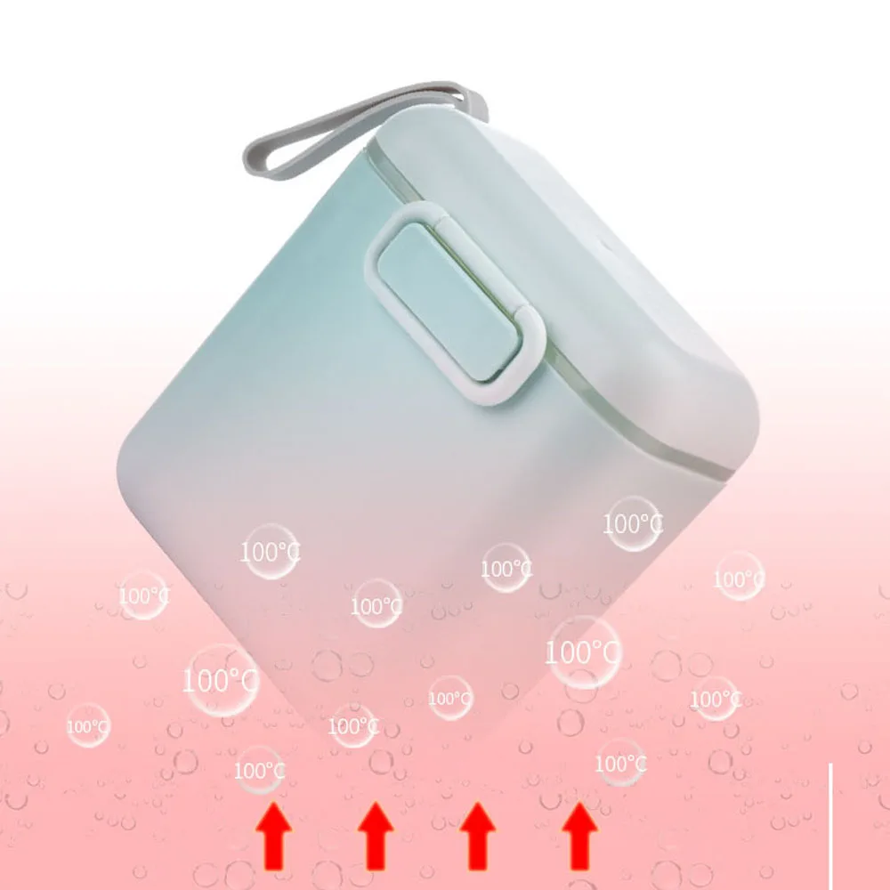Outdoor New Baby Baby Food Toddle Snacks Container Milk Powder Box Essential Cereal Food Storage Box