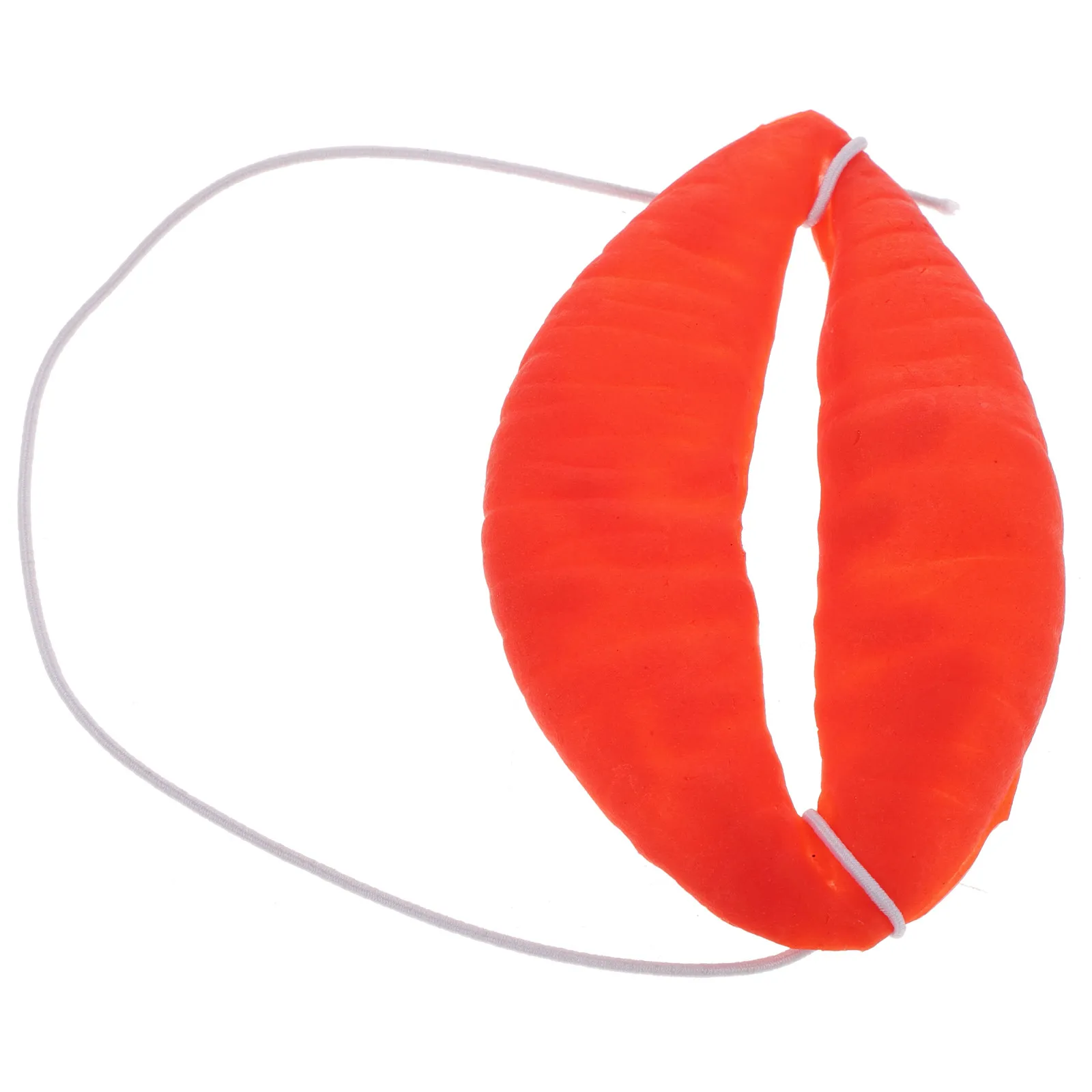 

Latex Red Lips Sausage Mouth Halloween Decoration Prop Funny Cartoon Facial Accessory for Party Anniversary Masquerade Mardi