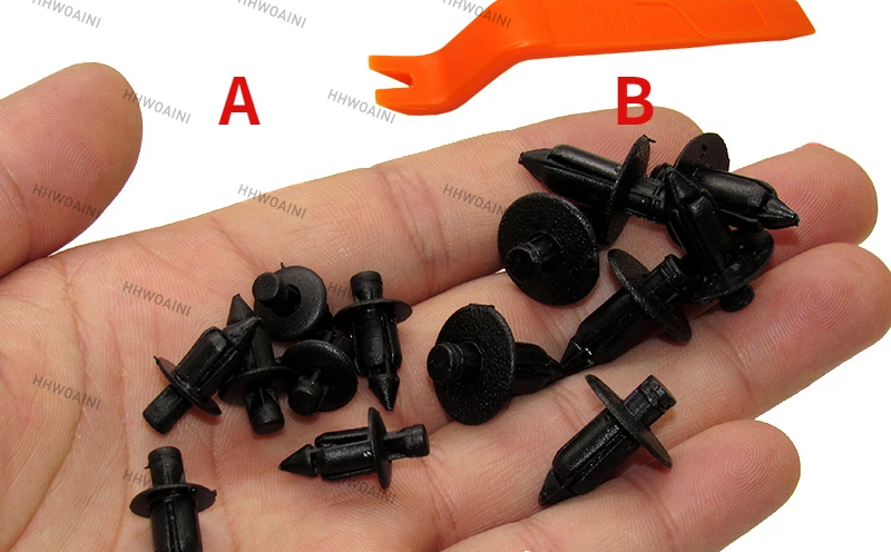 For New Blessed 125 Patrol Eagle Jiayuyuexing Suzuki Uuy Hongbao Humming Rivet Plastic Clip Expansion Screw Fastener