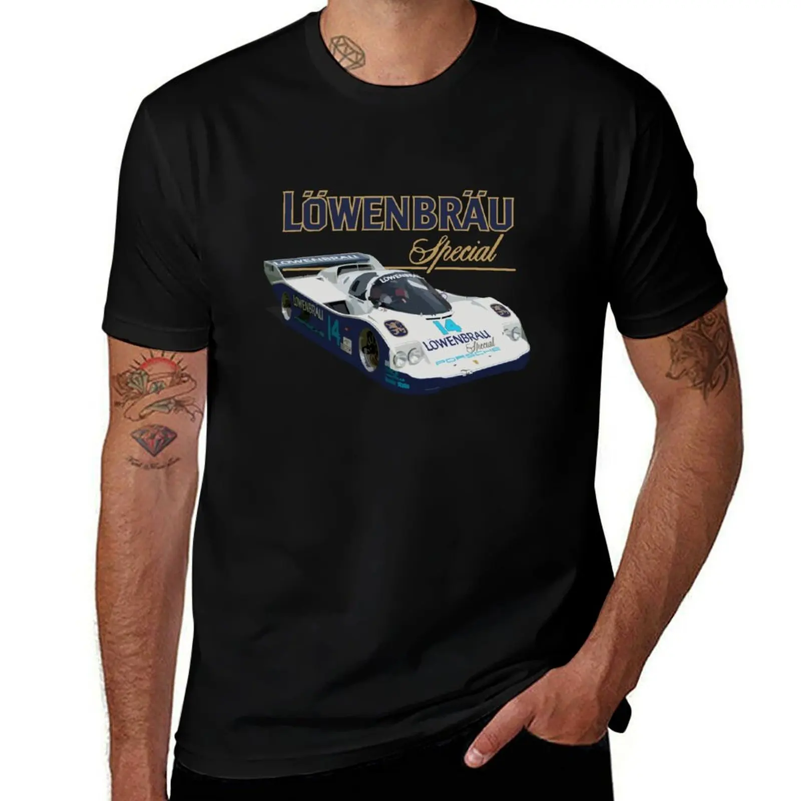 1985 962 HR-1 IMSA GTP Group C Race Car T-Shirt Durable Work Wear T-Shirt