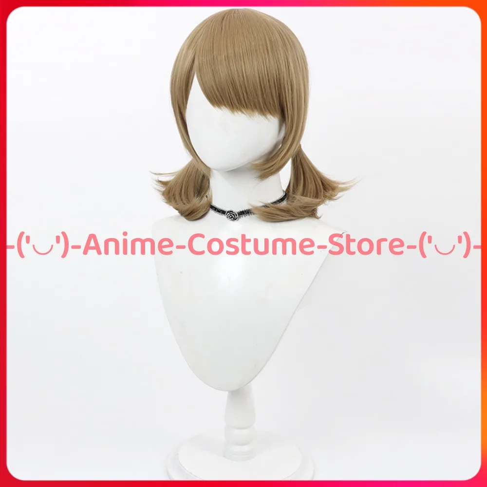 الهوية الخامس نجم كولاب إيما وودز البستاني شعر مستعار تأثيري لعبة شخصية هالوين كرنفال زي حفلة الباروكات الشعر الاصطناعية #4