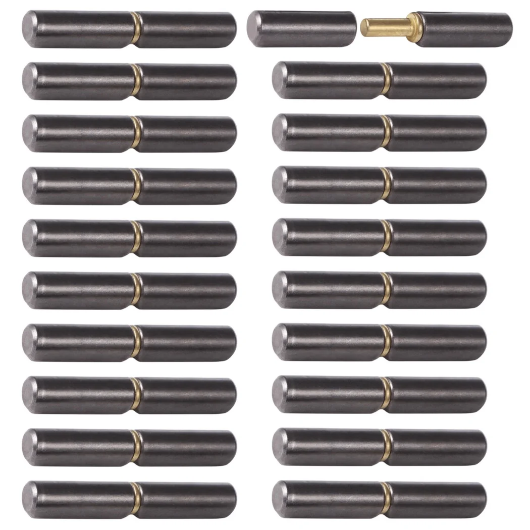 20Pcs Weldable Barrel Hinges 3-1/8