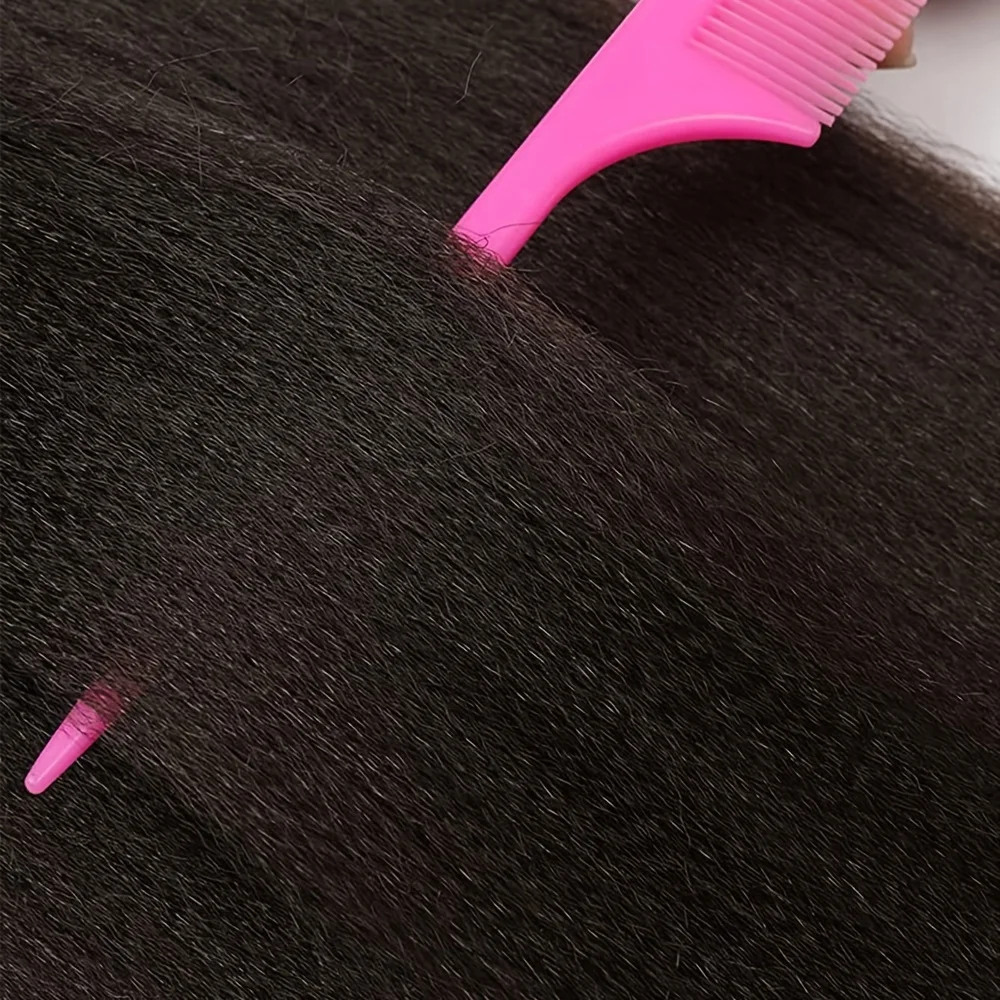 Предварительно растянутые плетеные волосы - 26 дюймов, 1 упаковка, коробка для настройки горячей воды, плетение крючком, наращивание волос для плетения