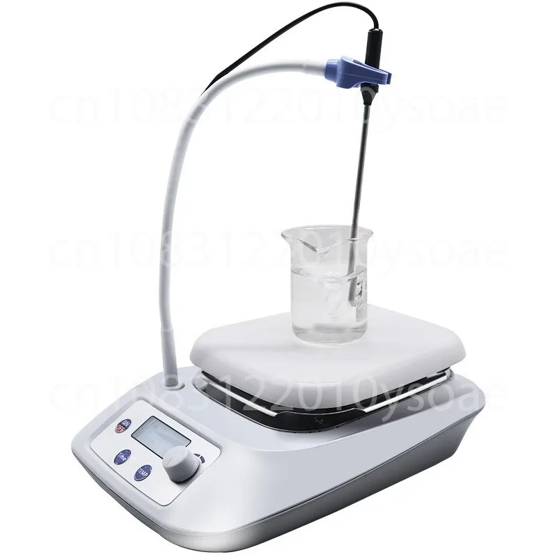 

Digital display constant temperature heating magnetic stirrer Small magnetic stirrer Portable desktop stirrer