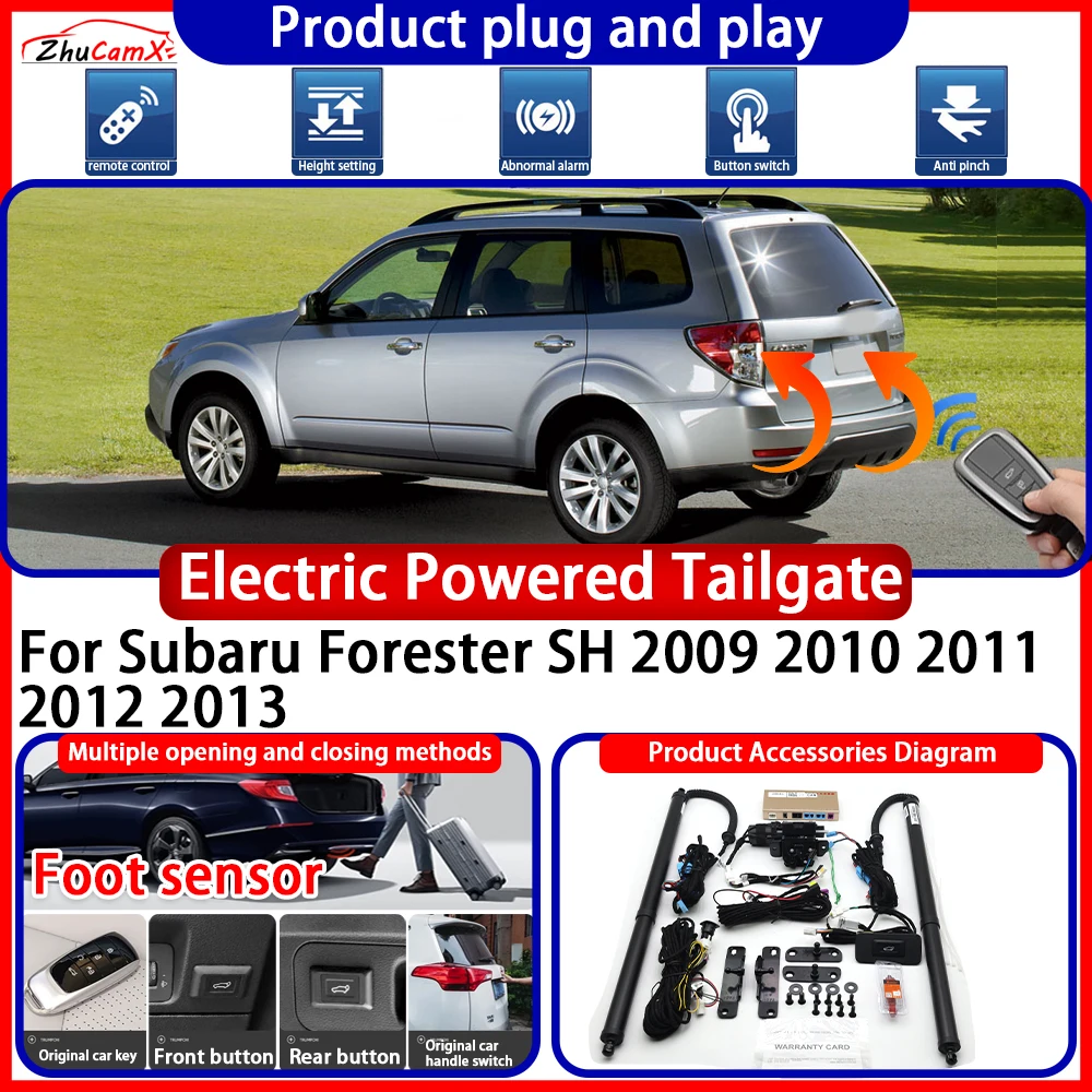 

Electric OEM Powered Tailgate for Subaru Forester SH 2009 2010 2011 2012 2013 anti pinch Smart Intelligent Control Gate Lift Kit