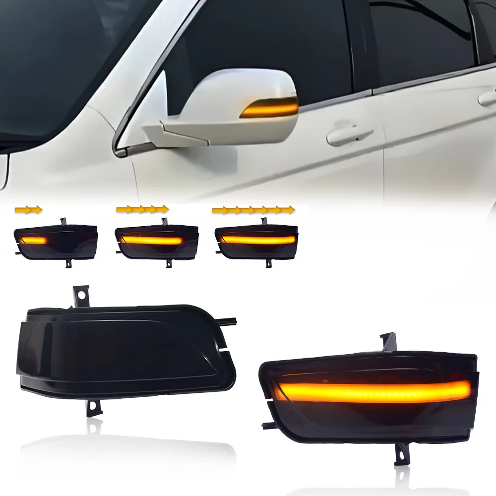 

2Pcs Dynamic LED Turn Signal Light Side Mirror Indicator Blinker For Honda CRV CR-V 2007-2011 Crosstour 2012-2016