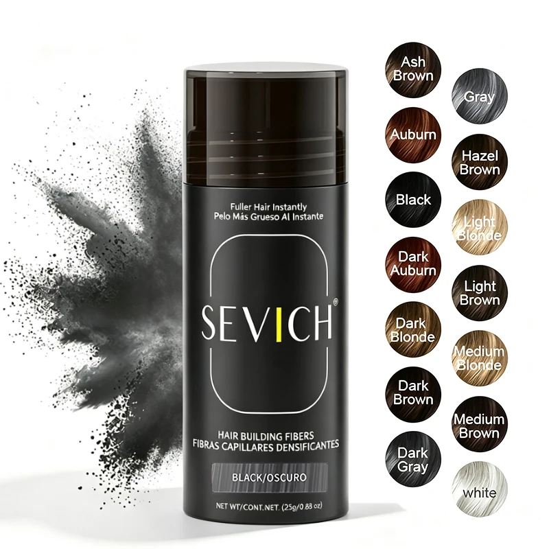 Hair Building Fibers Hair-Dense Fibers Adds Hair Volume Fills Hairlines Hair Fibers for Parties, Dates, and Special Occasions