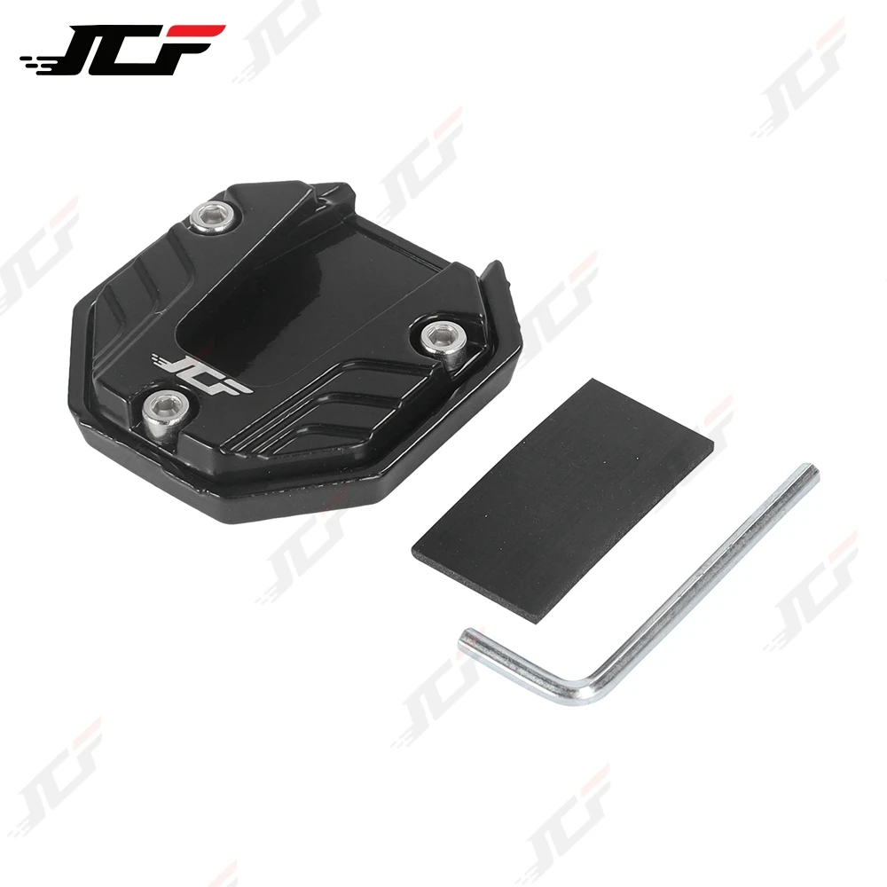 Motorcycle Bike Parking Kickstand Extender Foot Side Stand Pad Support Plate Motorbike Accessories view 2