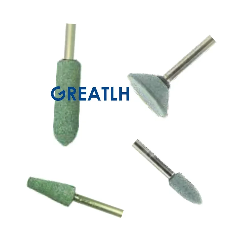 Dental Grinding Head Burs Mounted Stone Grinders Gravel Burs Dental Materials 100pcs/set images - 6