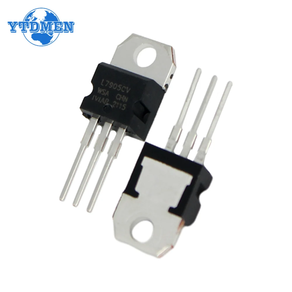 5PCS Regolatore di tensione TO-220 L7806CV L7808CV L7810CV L7815CV L7818CV L7824CV L7905CV L7909CV L7912CV Circuiti integrati IC Kit