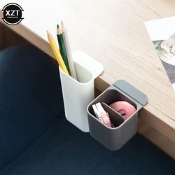 Multifunctional Pasteable Pen Pencil Organizer Holder Desktop Storage Boxes Office School Stationery Sundries Storage Holders