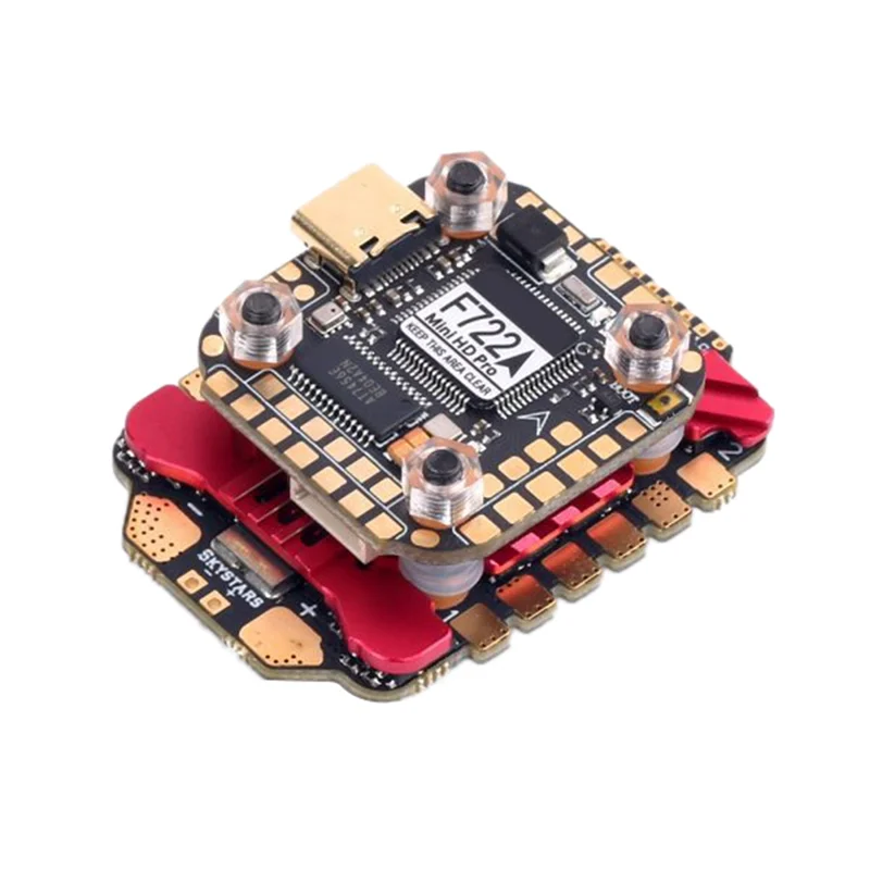 ABTS-F722 Mini Stack Flight Controller AM32 55A 4IN1 ESC 20X20 3-6S Built-In OSD For FPV Freestyle Drones Parts