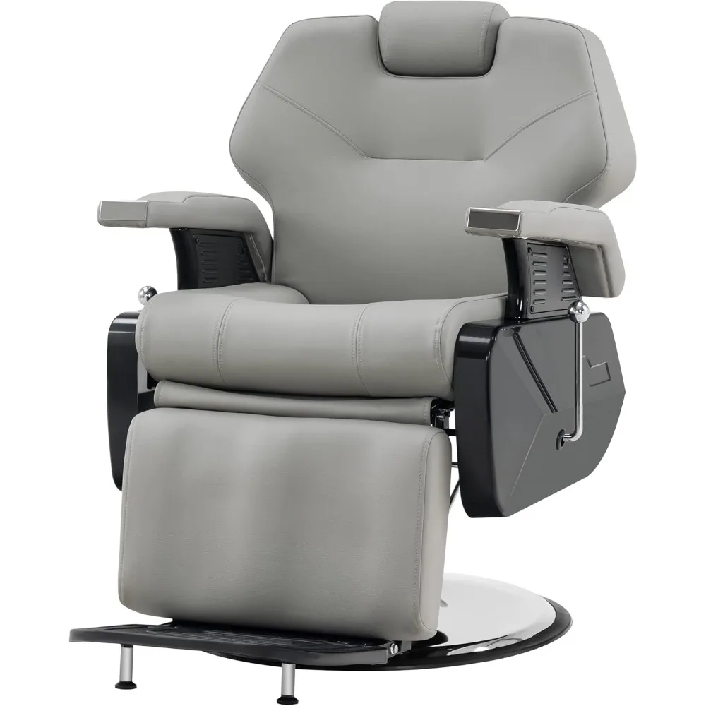 

Hydraulic Recline Barber Chair All Purpose Salon Beauty Spa Styling Equipment