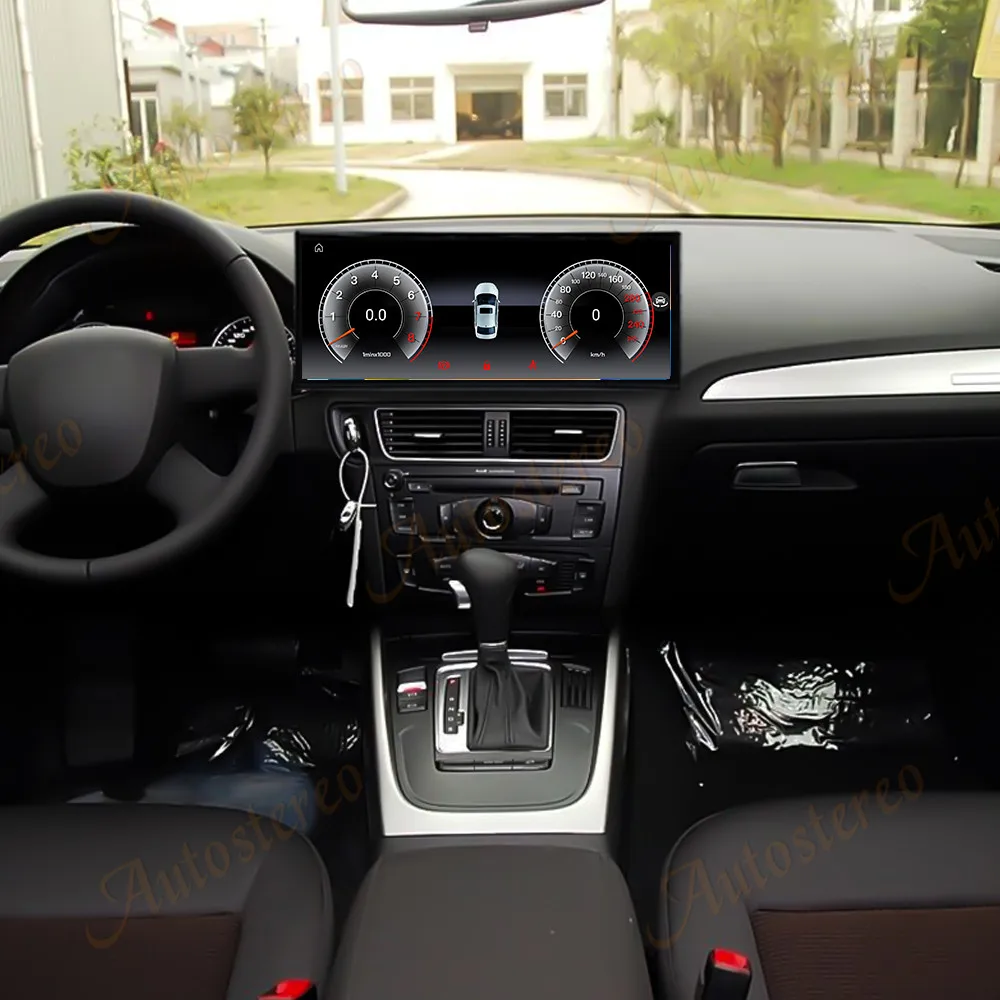 15.8 بوصة أندرويد 14 السيارات كوالكوم سيارة الوسائط المتعددة مشغل فيديو لأودي Q5 2009-2017 نظام تحديد المواقع والملاحة راديو الصوت ستيريو رئيس وحدة #5