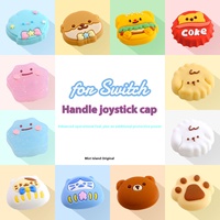 Cute Cartoon Silicone Joystick Caps for NS2 Switch 2 Controller - Adorable Character Keycaps, Protective Accessories