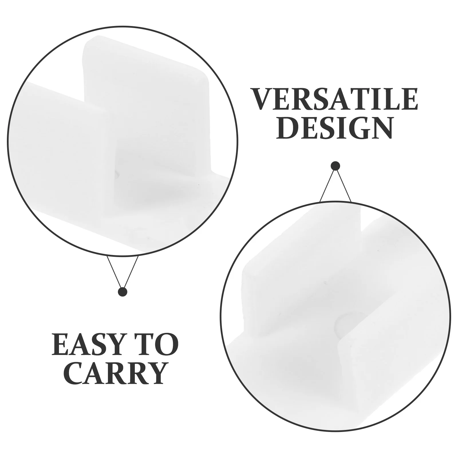 

20Pcs Whiteboard Pen Clips Plastic Adhesive Holder for Markers Pens Pencils Wall Mounted Office School Home Organizer Clamp