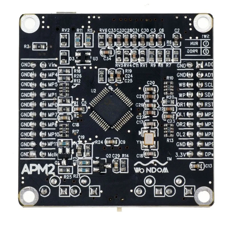 ADAU1701 2.1 DSP audio processor front stage, tone adjustment, volume control board electronic two-way frequency division